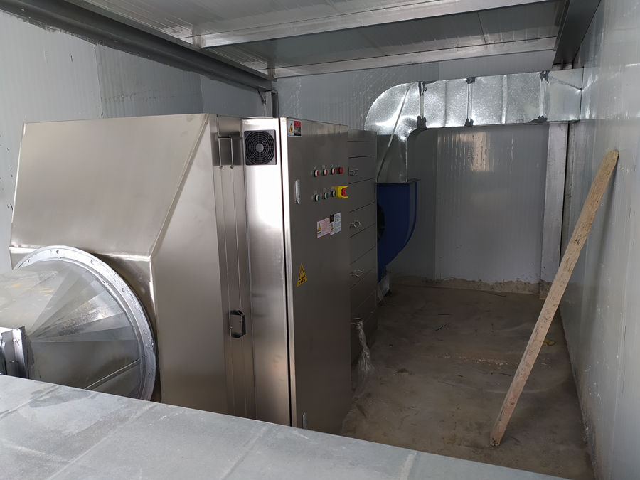 惠州香煙香精廢氣處理光氧活性炭一體機設備工程