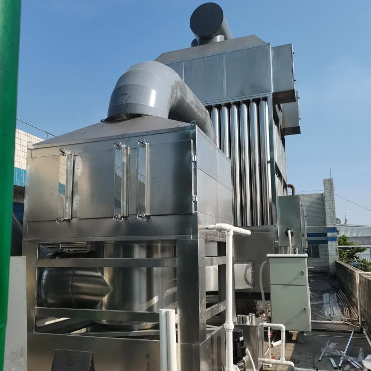 高壓濕電凈化設備工業級一體式油煙處理 型號YC-SSJD-40K